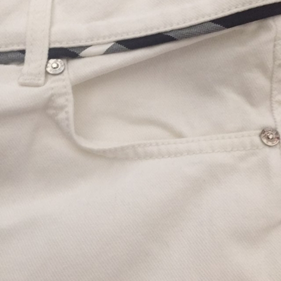 Burberry White Skinny Jeans - Picture 4 of 7